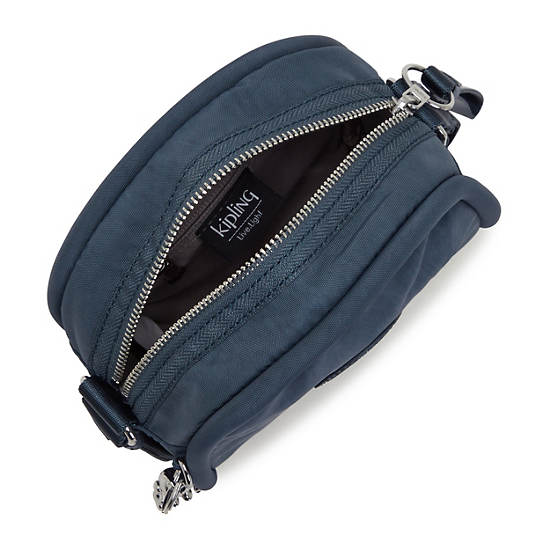 Kipling Jesper Crossbody Bags Nocturnal Grey Metallic | CA 1182SG